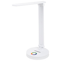 Настольная лампа-светильник, ночник SONNEN RG-001, 30 LED, 6 Вт, 3 режима, RGB-подсветка, белый, 238774