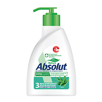 Мыло жидкое антибактериальное 250 мл ABSOLUT (Абсолют) "Алоэ", дозатор, не содержит триклозан, 5064, 5009, 5064 фото Мыло жидкое антибактериальное 250 мл ABSOLUT (Абсолют) "Алоэ", дозатор, не содержит триклозан, 5064, 5009, 5064