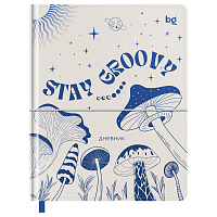 Дневник 1-11 кл. 48л. (твердый) BG "Stay groovy", иск. кожа, тиснение фольгой, ляссе, на резинке фото Дневник 1-11 кл. 48л. (твердый) BG "Stay groovy", иск. кожа, тиснение фольгой, ляссе, на резинке
