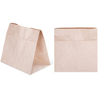 Крафт-пакет бумажный 32х20х34 см, плотность 70 г/м2, 606868 фото Крафт-пакет бумажный 32х20х34 см, плотность 70 г/м2, 606868