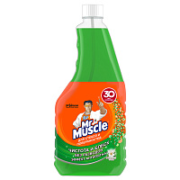 Средство для стекол и зеркал Mr.Muscle 500 мл (с нашатырным спиртом, запасной флакон) фото Средство для стекол и зеркал Mr.Muscle 500 мл (с нашатырным спиртом, запасной флакон)