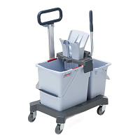 Тележка двухведерная УльтраСпид Про 25 Vileda Professional, 10 л_ГГ