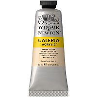 Краска акриловая художественная Winsor&Newton "Galeria", 60мл, туба, желтый Неаполь фото Краска акриловая художественная Winsor&Newton "Galeria", 60мл, туба, желтый Неаполь