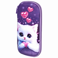 Пенал ЮНЛАНДИЯ, 1 отделение, 1 откидная планка, карман, EVA покрытие soft-touch, 22х10х5 см, "Cute cat", 273184 фото Пенал ЮНЛАНДИЯ, 1 отделение, 1 откидная планка, карман, EVA покрытие soft-touch, 22х10х5 см, "Cute cat", 273184