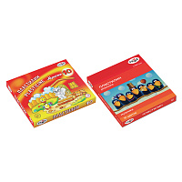 Пластилин классический Гамма Мультики 10 цветов 200 грамм