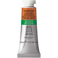 Акварель художественная Winsor&Newton "Professional", 14мл, туба, желтый темный бескадмиевый фото Акварель художественная Winsor&Newton "Professional", 14мл, туба, желтый темный бескадмиевый