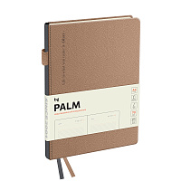 Ежедневник недатированный, А5, 136л., твердый переплет, кожзам, BG "Palm. Ecru pink", пудровый фото Ежедневник недатированный, А5, 136л., твердый переплет, кожзам, BG "Palm. Ecru pink", пудровый