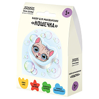 Набор для мыловарения ТРИ СОВЫ "Кошечка", 1 мыло с картинкой, картонная коробка фото Набор для мыловарения ТРИ СОВЫ "Кошечка", 1 мыло с картинкой, картонная коробка