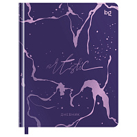 Дневник 1-11 кл. 48л. (твердый) BG "Pattern on purple", иск. кожа, тиснение фольгой, soft-touch, ляссе фото Дневник 1-11 кл. 48л. (твердый) BG "Pattern on purple", иск. кожа, тиснение фольгой, soft-touch, ляссе