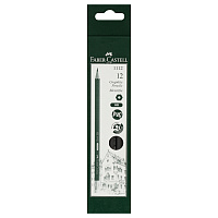 Карандаш чернографитный FABER-CASTELL, 1 шт., "1112", НВ, с ластиком, корпус черный, 111200 фото Карандаш чернографитный FABER-CASTELL, 1 шт., "1112", НВ, с ластиком, корпус черный, 111200