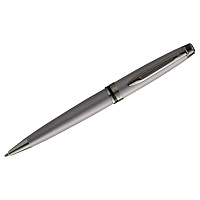 Ручка шариковая Waterman "Expert Metallic Silver RT" синяя, 1,0мм, подарочная упаковка фото Ручка шариковая Waterman "Expert Metallic Silver RT" синяя, 1,0мм, подарочная упаковка