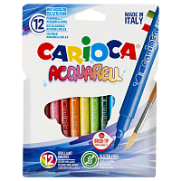 Фломастеры Carioca Acquarell 12 цветов акварельные фото Фломастеры Carioca Acquarell 12 цветов акварельные