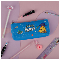 Пенал мягкий 200*85*30 MESHU "Space party", искусственная кожа фото Пенал мягкий 200*85*30 MESHU "Space party", искусственная кожа
