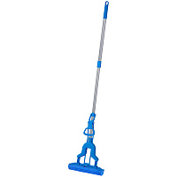 Швабра самоотжимная OfficeClean Professional, механизм "Бабочка", насадка ПВА 28см, телеск.ручка 75-107см фото Швабра самоотжимная OfficeClean Professional, механизм "Бабочка", насадка ПВА 28см, телеск.ручка 75-107см