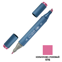 Маркер двусторонний для скетчинга Гамма "Студия", кораллово-розовый, корпус трехгранный, пулевид./клиновид. наконечники фото Маркер двусторонний для скетчинга Гамма "Студия", кораллово-розовый, корпус трехгранный, пулевид./клиновид. наконечники