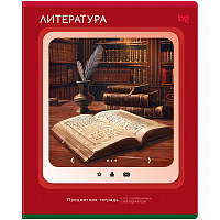 Тетрадь предметная 48л. BG "Научная лента" - Литература фото Тетрадь предметная 48л. BG "Научная лента" - Литература