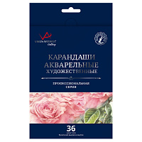 Карандаши акварельные художественные Vista-Artista "Gallery", 36цв., заточен., картон, европодвес фото Карандаши акварельные художественные Vista-Artista "Gallery", 36цв., заточен., картон, европодвес