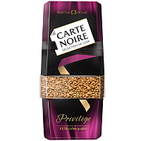 Кофе растворимый Carte Noire Privilege 95 г (стеклянная банка) фото Кофе растворимый Carte Noire Privilege 95 г (стеклянная банка)