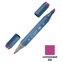 Маркер двусторонний для скетчинга Гамма "Студия", карминовый, корпус трехгранный, пулевид./клиновид. наконечники фото Маркер двусторонний для скетчинга Гамма "Студия", карминовый, корпус трехгранный, пулевид./клиновид. наконечники