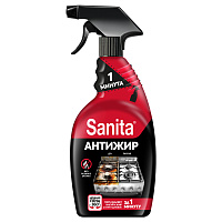 Чистящее средство для кухни (жироудалитель) Санита Антижир 0.5 л от жира и нагара спрей