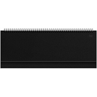 Планинг недатированный, 56л., 330*130мм, балакрон, BG "Ariane. Black фото Планинг недатированный, 56л., 330*130мм, балакрон, BG "Ariane. Black