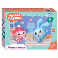 Пазл 15 эл. maxi Step Puzzle "Малышарики фото Пазл 15 эл. maxi Step Puzzle "Малышарики