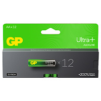 Батарейка GP Ultra Plus G-Tech AA (LR6) 15AUP алкалиновая, BC12 фото Батарейка GP Ultra Plus G-Tech AA (LR6) 15AUP алкалиновая, BC12