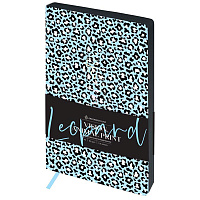Ежедневник недатированный, А5, 136л., кожзам, Greenwich Line "Vision. Animal print. Leopard", тон. блок, цветной срез фото Ежедневник недатированный, А5, 136л., кожзам, Greenwich Line "Vision. Animal print. Leopard", тон. блок, цветной срез