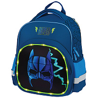 Рюкзак Berlingo Kids "Super hero" 36*27*12см, 1 отделение, 2 кармана, эргономичная спинка, LED кант фото Рюкзак Berlingo Kids "Super hero" 36*27*12см, 1 отделение, 2 кармана, эргономичная спинка, LED кант