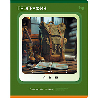Тетрадь предметная 48л. BG "Научная лента" - География фото Тетрадь предметная 48л. BG "Научная лента" - География