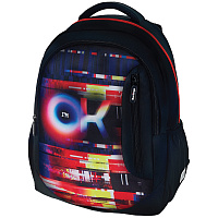 Рюкзак Berlingo Boom "Glitch" 38,5*29*12см, 2 отделения, 3 кармана, анатомическая ЭВА спинка фото Рюкзак Berlingo Boom "Glitch" 38,5*29*12см, 2 отделения, 3 кармана, анатомическая ЭВА спинка