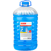 Средство для мытья стекол и зеркал OfficeClean "Professional" "Блеск" с нашатырным спиртом, 5л, ПЭТ фото Средство для мытья стекол и зеркал OfficeClean "Professional" "Блеск" с нашатырным спиртом, 5л, ПЭТ