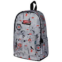 Рюкзак Berlingo Casual "First in Space" 39,5*27*13см, 1 отделение, 3 кармана, уплотненная спинка фото Рюкзак Berlingo Casual "First in Space" 39,5*27*13см, 1 отделение, 3 кармана, уплотненная спинка