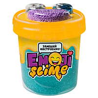 Слайм Slime "Emoji. Голубой", 120г фото Слайм Slime "Emoji. Голубой", 120г