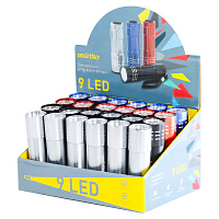 Фонарь компактный SMARTBUY 9хLED, АССОРТИ, 3хААА (не в комплекте), SBF-103-B фото Фонарь компактный SMARTBUY 9хLED, АССОРТИ, 3хААА (не в комплекте), SBF-103-B