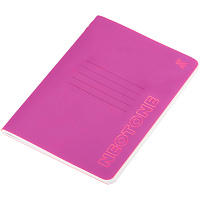 Записная книжка А6 50л. на сшивке BG "Neotone", розовый, фактурное тиснение, блок в точку 80г/м2 фото Записная книжка А6 50л. на сшивке BG "Neotone", розовый, фактурное тиснение, блок в точку 80г/м2
