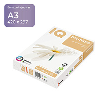 Бумага для офисной техники IQ Premium (А3, марка A+, 80 г/кв.м, 500 листов) фото Бумага для офисной техники IQ Premium (А3, марка A+, 80 г/кв.м, 500 листов)