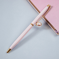 Ручка шариковая автоматическая MESHU "Pink jewel" синяя, 1,0мм фото Ручка шариковая автоматическая MESHU "Pink jewel" синяя, 1,0мм