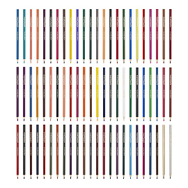 Карандаши цветные Красин "Алые паруса", 72цв., трехгран., заточен., картон, европодвес