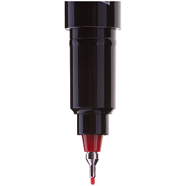 Маркер перманентный для CD/DVD Berlingo "Multiline PE50", красный, 0,5мм