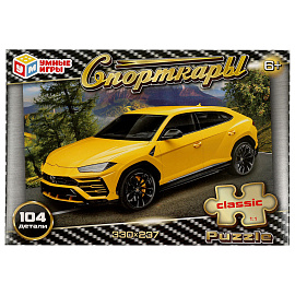 Пазл картонный для детей, лицензия АССОРТИ, УМНЫЕ ИГРЫ