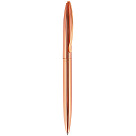 Ручка шариковая автоматическая MESHU "Rose gold" синяя, 1,0мм