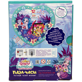 Пазл 57 эл. Origami "Энчантималс. С друзьями", часы-сердце