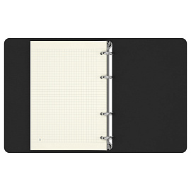 Тетрадь на кольцах А5, 80л. ЛАЙТ, кожзам, Greenwich Line "Background", тон. блок