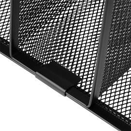 Лоток-сортер вертикальный СТАММ, металл, 5 секций, черный фото Лоток-сортер вертикальный СТАММ, металл, 5 секций, черный