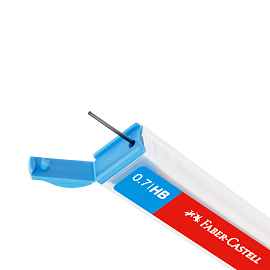 Стержень микрографический HB 0.7 мм Faber-Castell Polymer (12 грифелей)