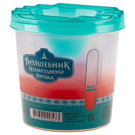 Стакан-непроливайка Мульти-Пульти "Волшебник Изумрудного города" (полный 250мл, до уровня 50мл), с рисунком