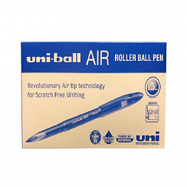 Роллер Uni-Ball Air синий (голубой корпус, толщина линии 0.45 мм)