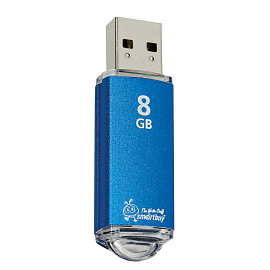 Флешка USB 2.0 8 ГБ SmartBuy V-Cut (SB8GBVC-B)