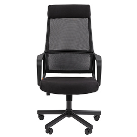 Кресло офисное Chairman CH 590, сетка/ткань, черное, 7134733 фото Кресло офисное Chairman CH 590, сетка/ткань, черное, 7134733